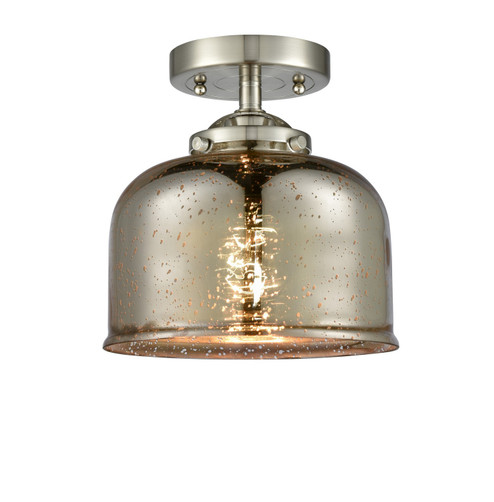 Nouveau LED Semi-Flush Mount in Brushed Satin Nickel (405|2841CSNG78LED) Nouveau LED Semi-Flush Mount in Brushed Satin Nickel (405|2841CSNG78LED)