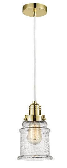 Winchester One Light Mini Pendant in Gold (405|100GD10W2HGDG184)