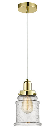 Whitney One Light Mini Pendant in Gold (405|100GD10W0HGDG184)