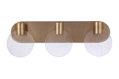 Glisten LED Vanity in Satin Brass (46|15122SBLED)