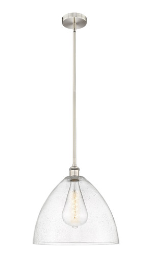 Edison LED Pendant in Brushed Satin Nickel (405|6161SSNGBD164LED)