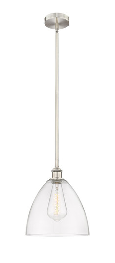 Edison One Light Mini Pendant in Brushed Satin Nickel (405|6161SSNGBD122)