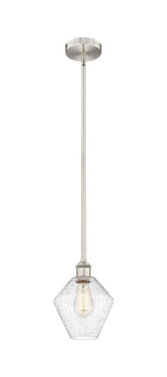 Edison One Light Mini Pendant in Brushed Satin Nickel (405|6161SSNG6548)