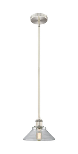 Edison LED Mini Pendant in Brushed Satin Nickel (405|6161SSNG132LED)