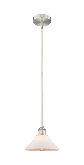 Edison One Light Mini Pendant in Brushed Satin Nickel (405|6161SSNG131)