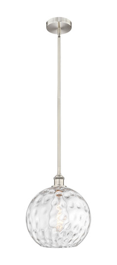 Edison One Light Mini Pendant in Brushed Satin Nickel (405|6161SSNG121512)