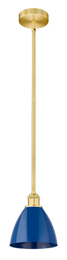 Edison One Light Mini Pendant in Satin Gold (405|6161SSGMBD75BL)
