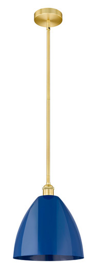 Edison One Light Mini Pendant in Satin Gold (405|6161SSGMBD12BL)