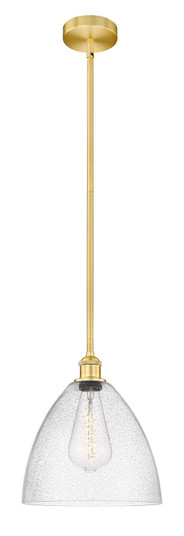 Edison One Light Mini Pendant in Satin Gold (405|6161SSGGBD124)