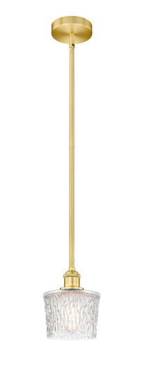 Edison One Light Mini Pendant in Satin Gold (405|6161SSGG402)