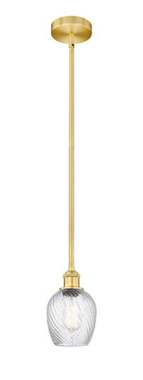 Edison One Light Mini Pendant in Satin Gold (405|6161SSGG292)