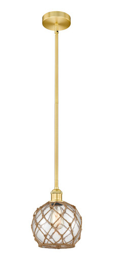 Edison One Light Mini Pendant in Satin Gold (405|6161SSGG1228RB)