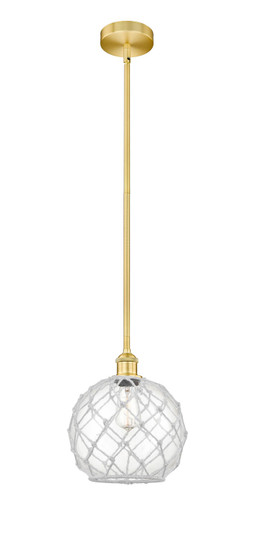 Edison One Light Mini Pendant in Satin Gold (405|6161SSGG12210RW)