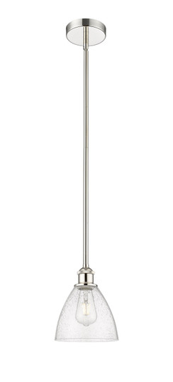 Edison One Light Mini Pendant in Polished Nickel (405|6161SPNGBD754)