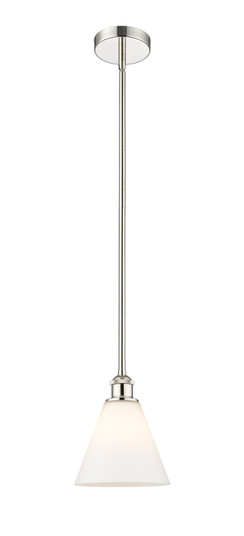 Edison One Light Mini Pendant in Polished Nickel (405|6161SPNGBC81)