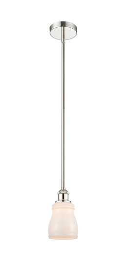 Edison One Light Mini Pendant in Polished Nickel (405|6161SPNG391)