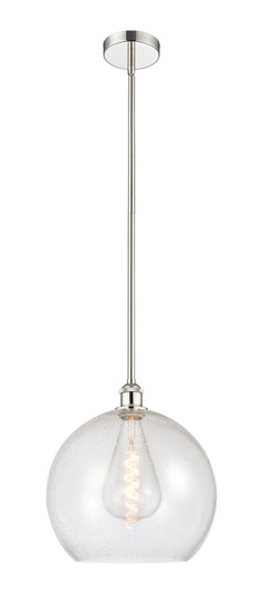 Edison One Light Pendant in Polished Nickel (405|6161SPNG12414)