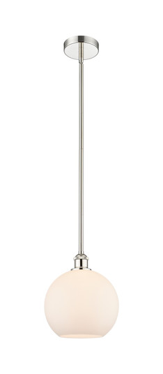 Edison One Light Mini Pendant in Polished Nickel (405|6161SPNG12110)