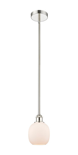 Edison One Light Mini Pendant in Polished Nickel (405|6161SPNG101)