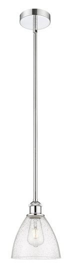 Edison One Light Mini Pendant in Polished Chrome (405|6161SPCGBD754)