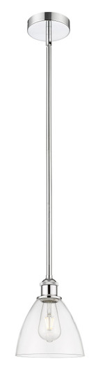 Edison One Light Mini Pendant in Polished Chrome (405|6161SPCGBD752)