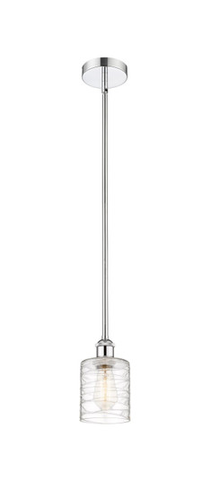 Edison One Light Mini Pendant in Polished Chrome (405|6161SPCG1113)