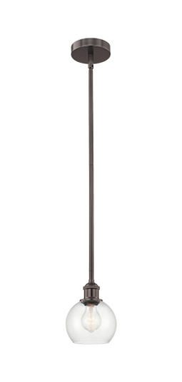 Edison One Light Mini Pendant in Oil Rubbed Bronze (405|6161SOBG1226)