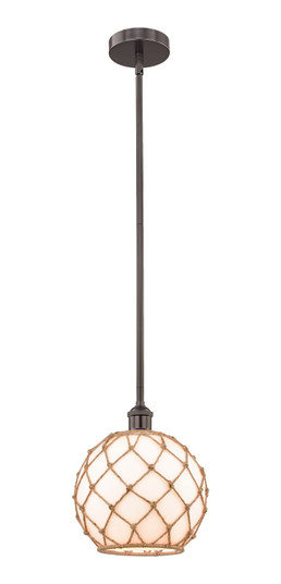 Edison One Light Mini Pendant in Oil Rubbed Bronze (405|6161SOBG12110RB)