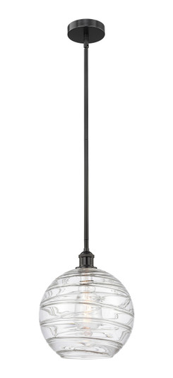 Edison One Light Mini Pendant in Matte Black (405|6161SBKG121312)