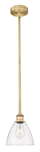 Edison One Light Mini Pendant in Brushed Brass (405|6161SBBGBD752)