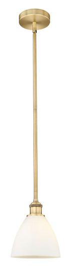 Edison One Light Mini Pendant in Brushed Brass (405|6161SBBGBD751)