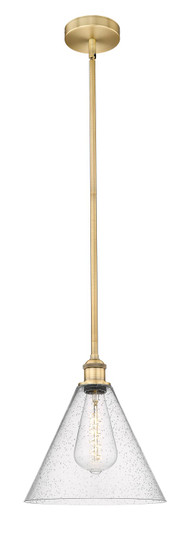 Edison One Light Mini Pendant in Brushed Brass (405|6161SBBGBC124)