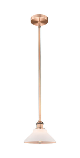 Edison One Light Mini Pendant in Antique Copper (405|6161SACG131)