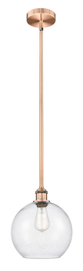 Edison One Light Mini Pendant in Antique Copper (405|6161SACG12410) Edison One Light Mini Pendant in Antique Copper (405|6161SACG12410)