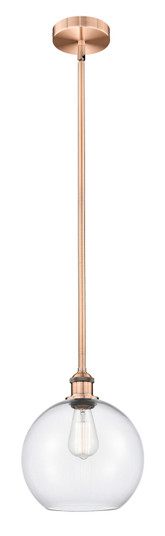 Edison One Light Mini Pendant in Antique Copper (405|6161SACG12210)