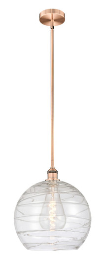 Edison One Light Pendant in Antique Copper (405|6161SACG121314)