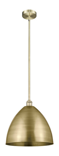 Edison One Light Mini Pendant in Antique Brass (405|6161SABMBD16AB)
