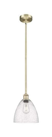 Edison One Light Mini Pendant in Antique Brass (405|6161SABGBD94)