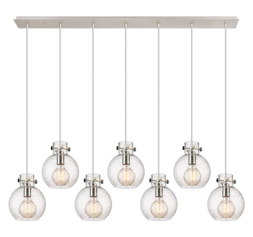 Newton Seven Light Linear Pendant in Polished Nickel (405|1274101PSPNG4108SDY)