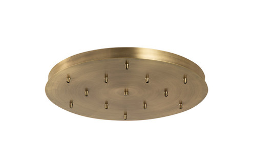 Custom Cord Multi Port Canopy in Antique Brass (405|126AB)