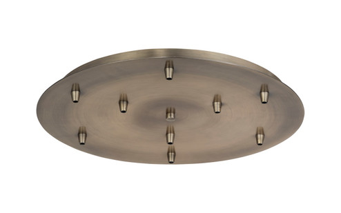 Custom Cord Multi Port Canopy in Antique Brass (405|119AB)