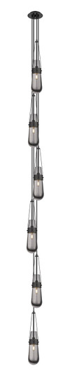 Downtown Urban LED Pendant in Matte Black (405|1064521PBKG4524SM)