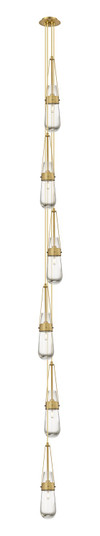 Downtown Urban LED Pendant in Brushed Brass (405|1064521PBBG4524CL)