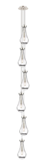 Downtown Urban LED Pendant in Polished Nickel (405|1064511PPNG4515CL)