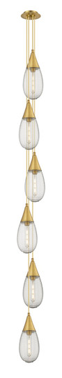 Downtown Urban LED Pendant in Brushed Brass (405|1064501PBBG4506SCL)