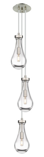 Downtown Urban LED Pendant in Brushed Satin Nickel (405|1034511PSNG4515CL)