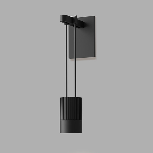 Suspenders One Light Wall Sconce in Satin Black (69|SLS0219)