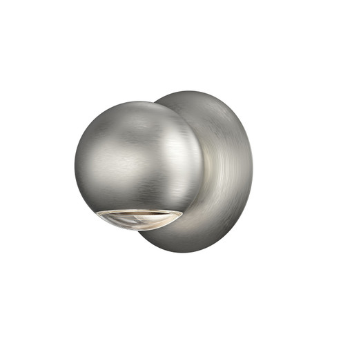 Hemisphere Wall Sconce in Natural Anodized (69|750077)