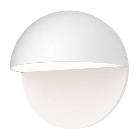 Mezza Cupola LED Wall Sconce in Textured White (69|747298WL)
