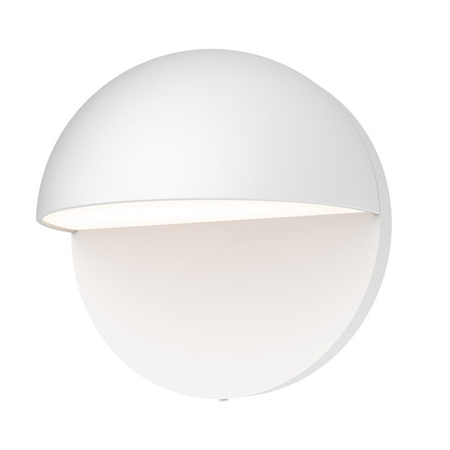 Mezza Cupola LED Wall Sconce in Textured White (69|747098WL)